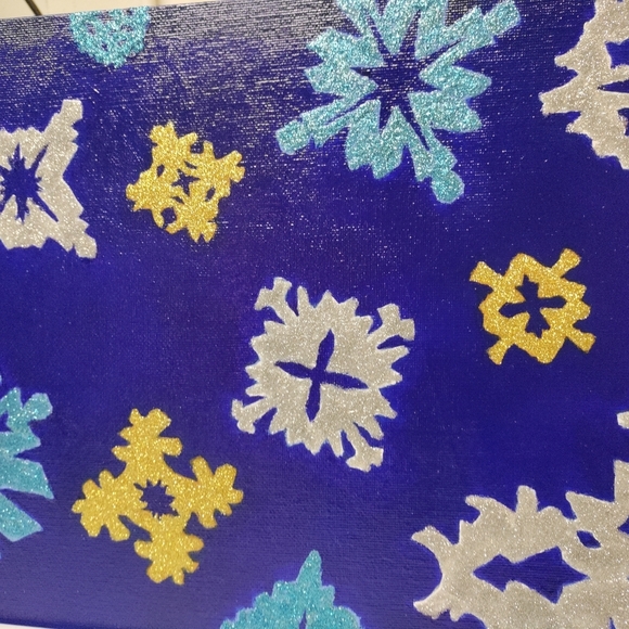 ❄️NEW Colorful Glitter Snowflake Art - Picture 14 of 16
